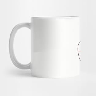 Space sloth (white background) Mug